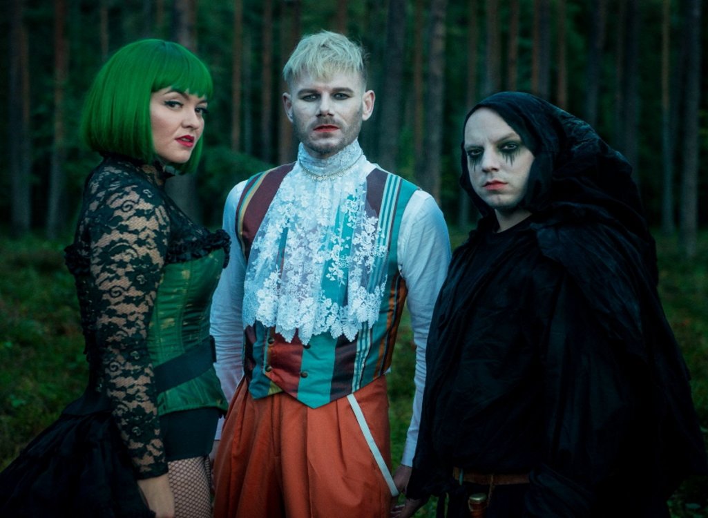 Eurovision fans will tell future generations that this is the Oompa Loompa, Willy and The Unknown from the Glasgow Willy Wonka immersive experience: