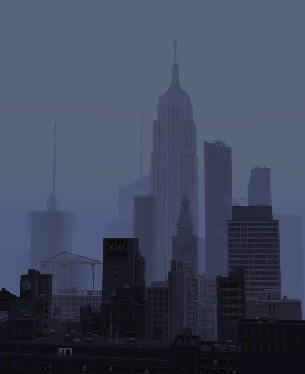 Cold in NYC ☁️
#Minecraft