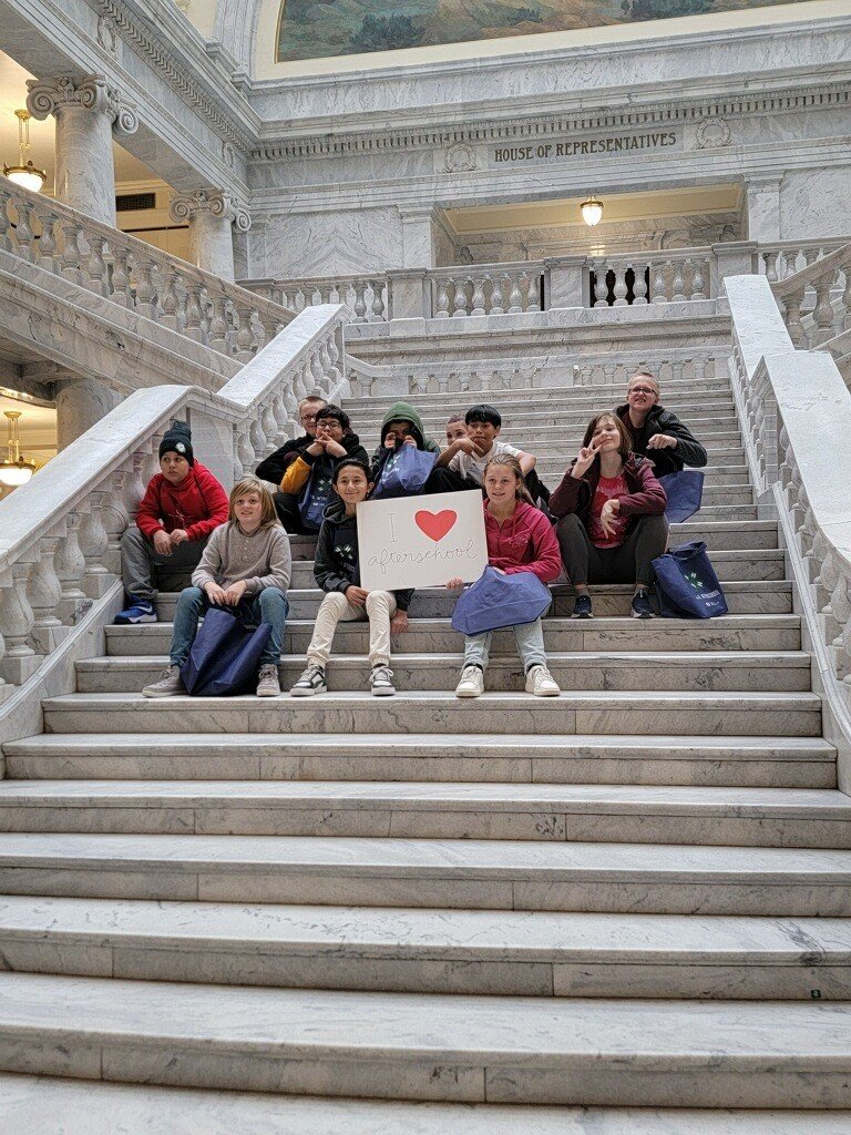 YouthServiceSLC's tweet photo. Youth from Kearns Jr High Afterschool attended the Day on the Hill to learn about state government and support the importance of having a safe and structured place each day! https://t.co/ccNXcwxbc0