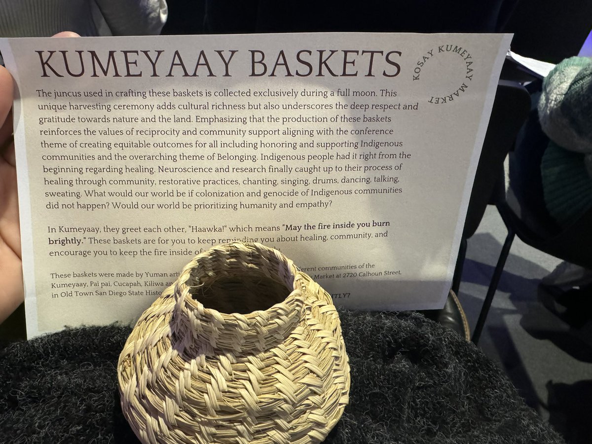 The coolest symposium welcome gift
ever received. #SEL2024SDCOE