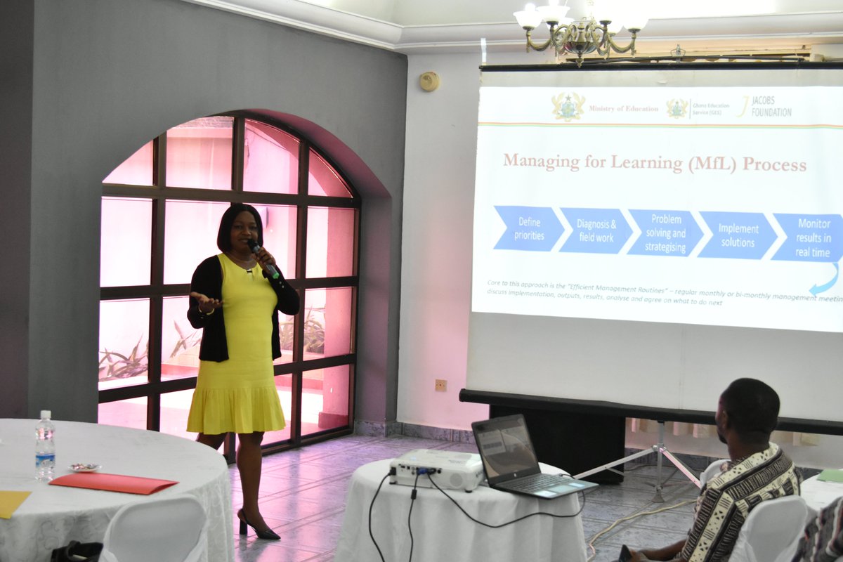 UNICEFGhana's tweet photo. The Community of Excellence Programme, with funding from @Foundation_JF,  is improving learning with community involvement. 

UNICEF joined @gheduservice to brainstorm and share ideas to improve learning among 40 selected districts. 🇬🇭 

#ForEveryChild, quality education. https://t.co/dCVfNdum4Q