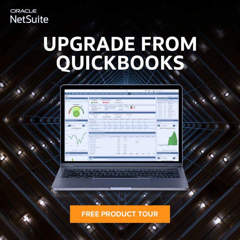 NetSuite's tweet photo. Is your business using QuickBooks? Are you spending more time managing that than running your business? 

Upgrade to NetSuite today.