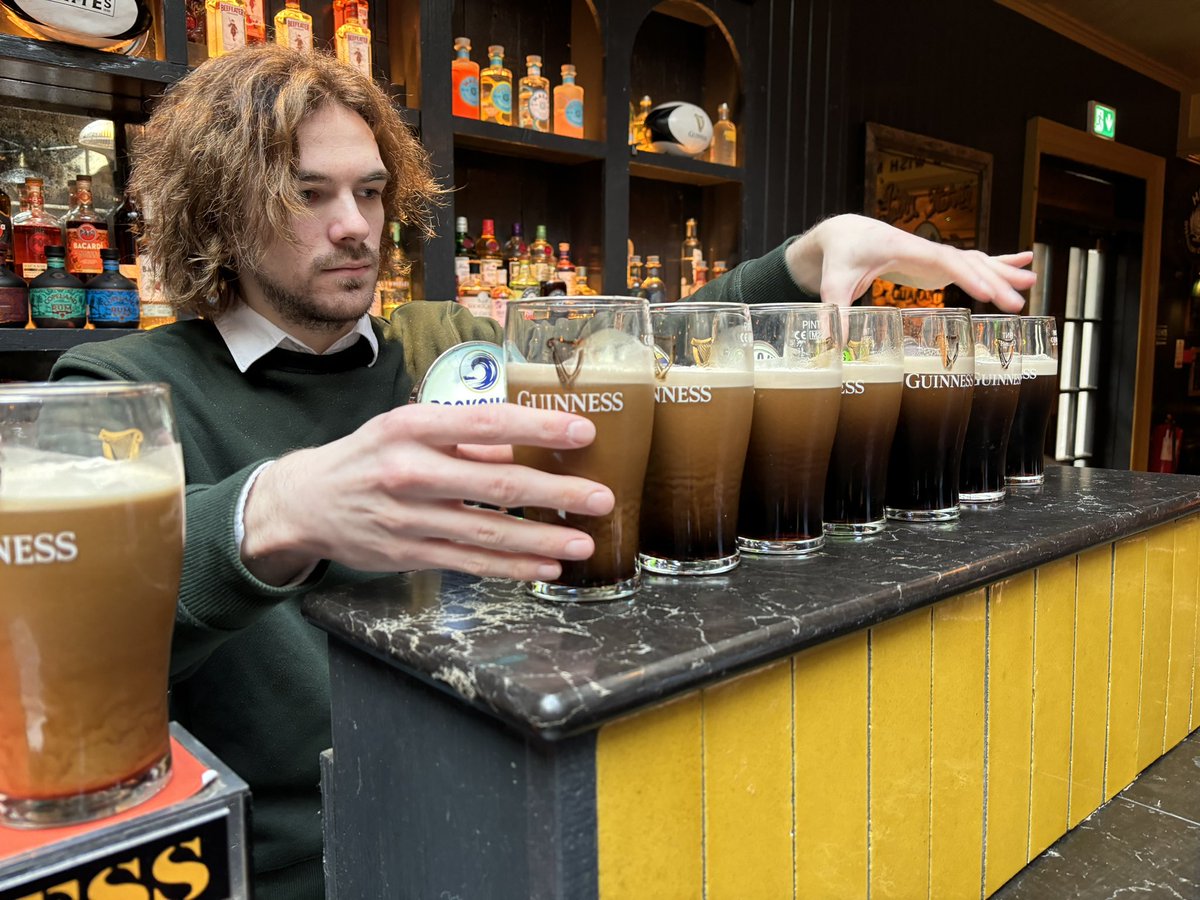 DominicMarley's tweet photo. It’s good to be “home”
Glad to extol the virtues of Irish traditions and cultures with my colleagues
#goodthingscometothosethatwait @GuinnessIreland #BHS24 @beautifulpints https://t.co/anHUJ0zlAO