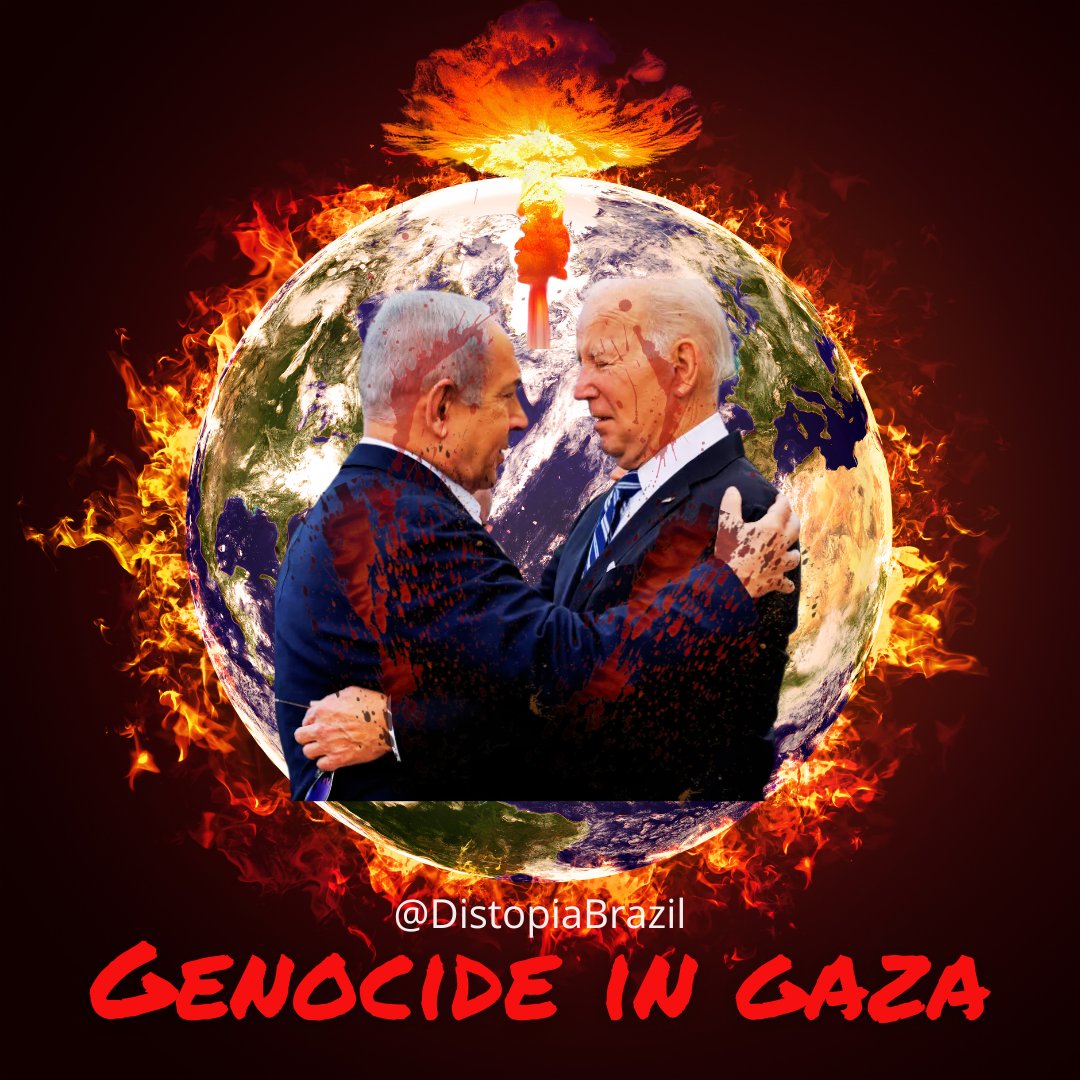 É GENOCÍDIO em Gaza Promovido por Israel Paprocinado pelos EUA Com Apoio da Imprensa #GazaHoloucast #GenocideInGaza #GazaGenocide