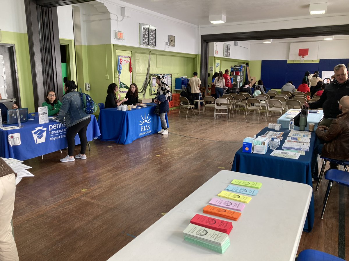 VictimWitnessSP's tweet photo. VWSSP advocate, Miguel Bacho, attended The Greater Philadelphia Community Alliance event at Southwark School. Miguel handed out pamphlets and talked to parents and community members about what our organization does in South Philly! This was a PHL City ID Event on February 26th! https://t.co/pc5nKh6Pmx