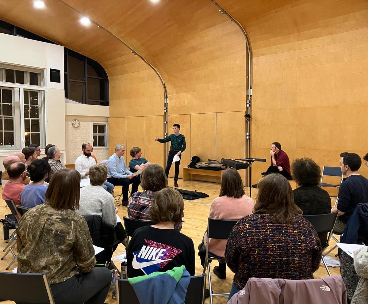 Was so great having @derri_lewis at our rehearsal giving us valuable insights into one of his pieces we are aiming to record for our album, which we are so close to hitting our fundraising goal for… totalgiving.co.uk/appeal/TFC10k #LGBTplusHM #choralmusic