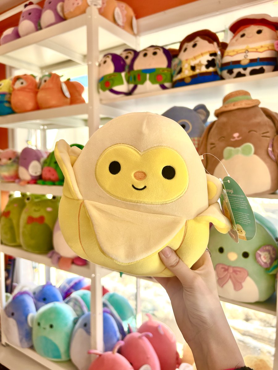 Added a pop of sunshine to our cuddle collection with the Pierogi Squishmallow! 💛

#sweetjanes #fyp #smallbusiness #shoplocal #halifax #downtownhalifax #novascotia #squishmallow #squishmallowssquad #squishmallowcommunity #squishmallowsofinstagram #pierogisqushmallow #toystore