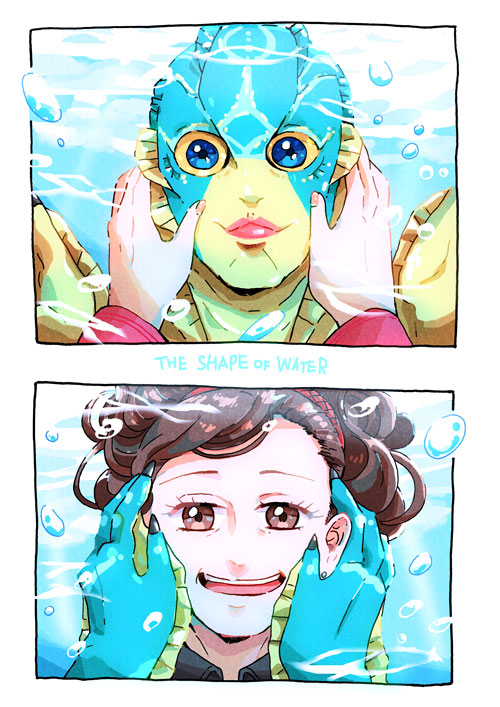 ＃theshapeofwater 　#ファンアート