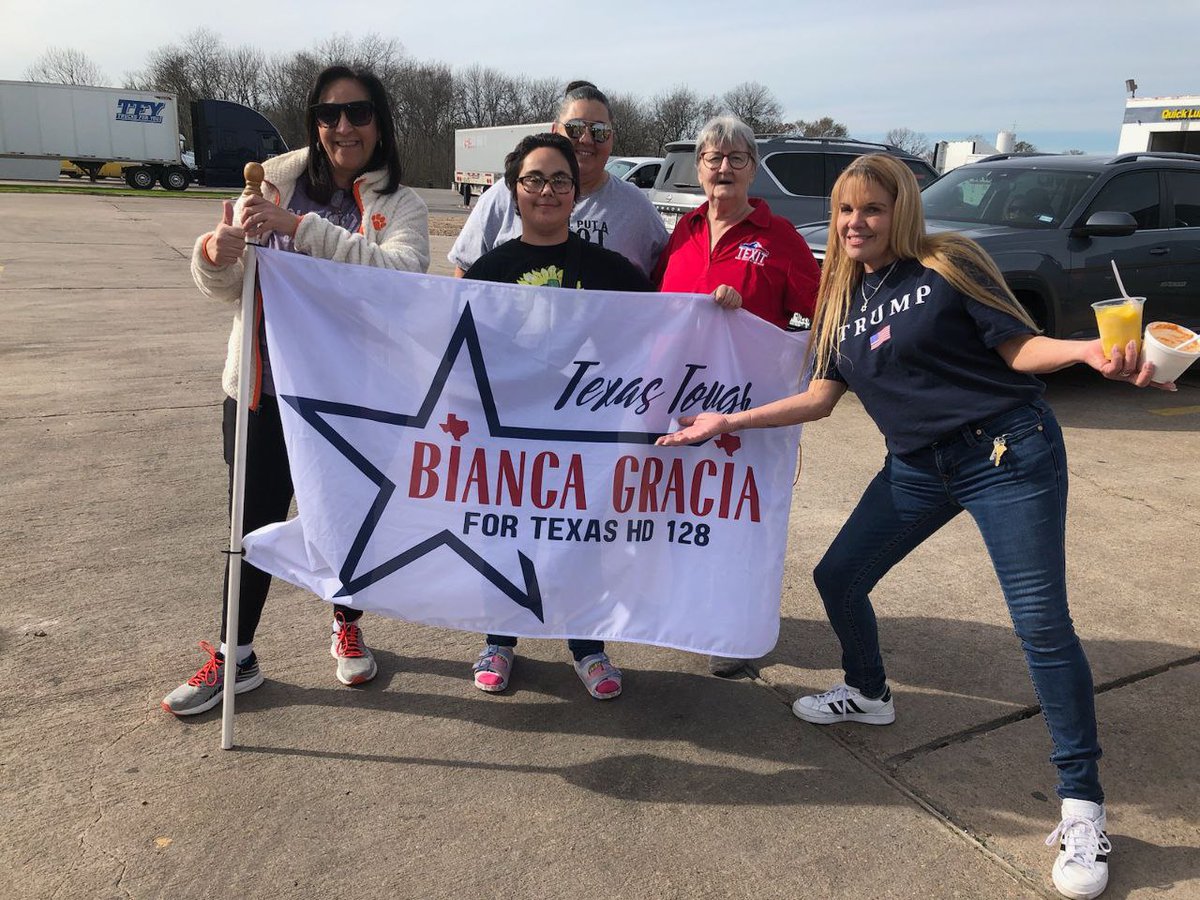The time is NOW: FireBriscoeCain.com 

#EarlyVote is still on this week! Elect a #TrueConservative for #TXHD128 that WILL work for #WeThePeople & NOT against the #PeoplesVote!

Vote BIANCA GRACIA FOR #TXHD128 🗳️

@KenPaxtonTX @MillerForTexas #SaveTexas #TexasTough