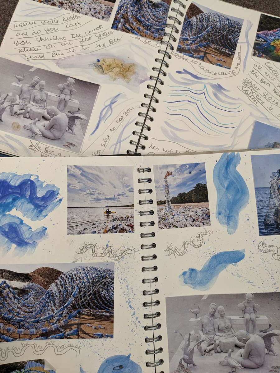 Year Two were introduced to a range of contemporary artists, highlighting the problem of plastic pollution. <a href="/y2pont/">y2pont</a> <a href="/primarypont/">Ponteland Primary</a>