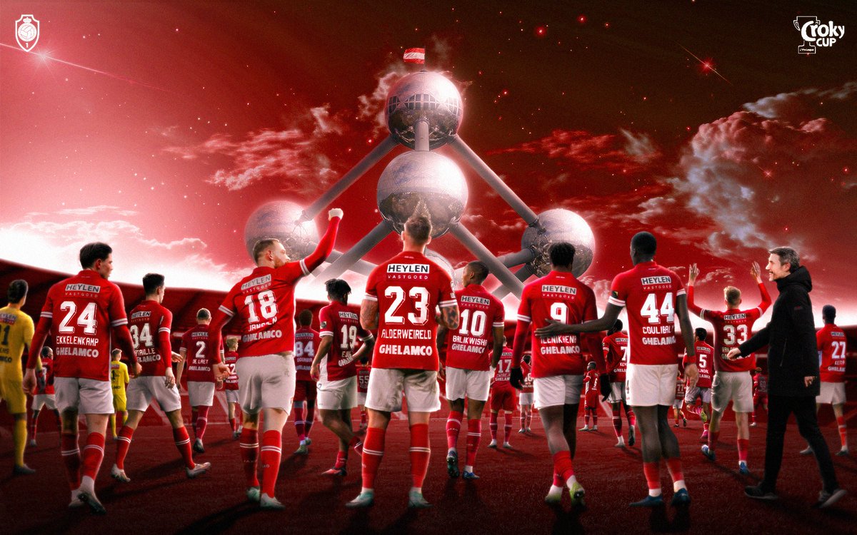 Op naar Brussel. Opnieuw! 😍🔴⚪
#RAFC #CrokyCup🏆
