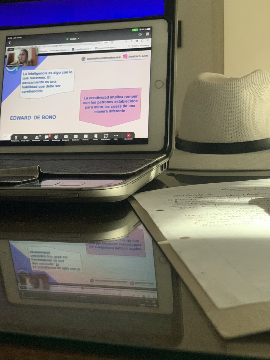 maguirubiolo's tweet image. Se cursa #LateralThinking