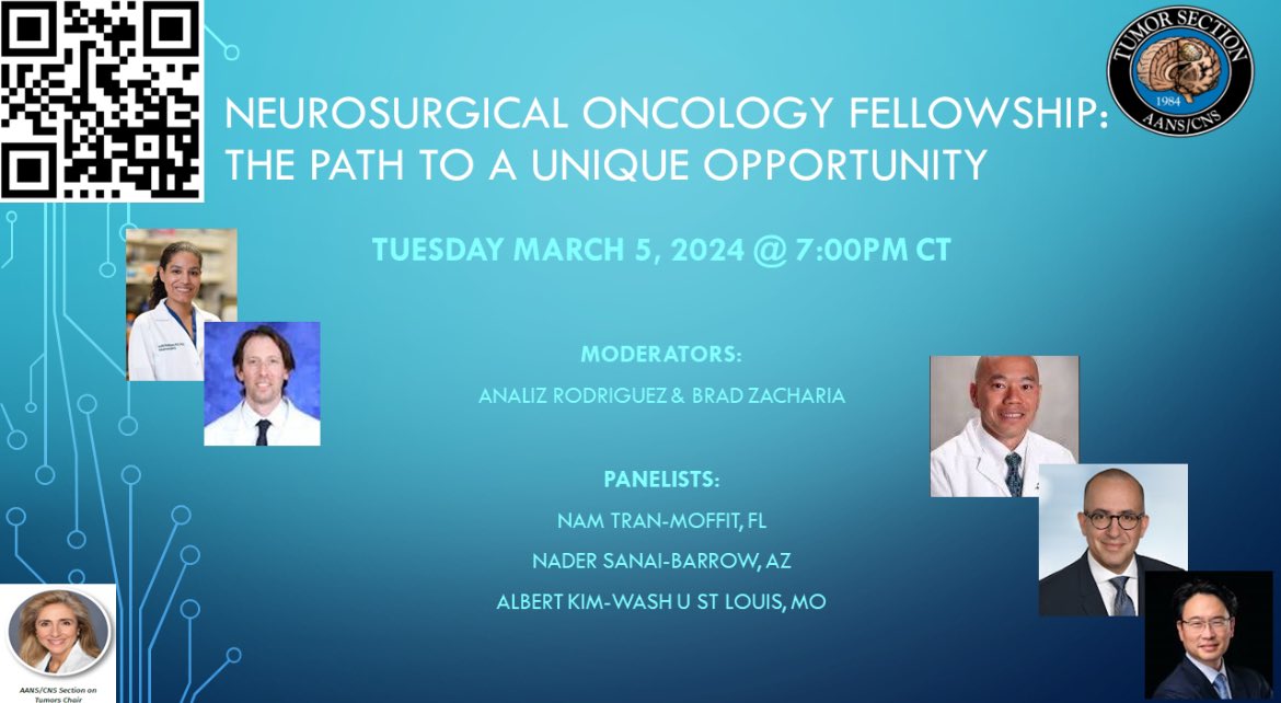 It’s part three of our fellowship series to help trainees learn a little bit more about the many neurosurgical Oncology programs around the country. This time we are featuring @BarrowNeuro @WashUNeurosurg and @MoffittNews neurosurgery! Check out the flyer below: