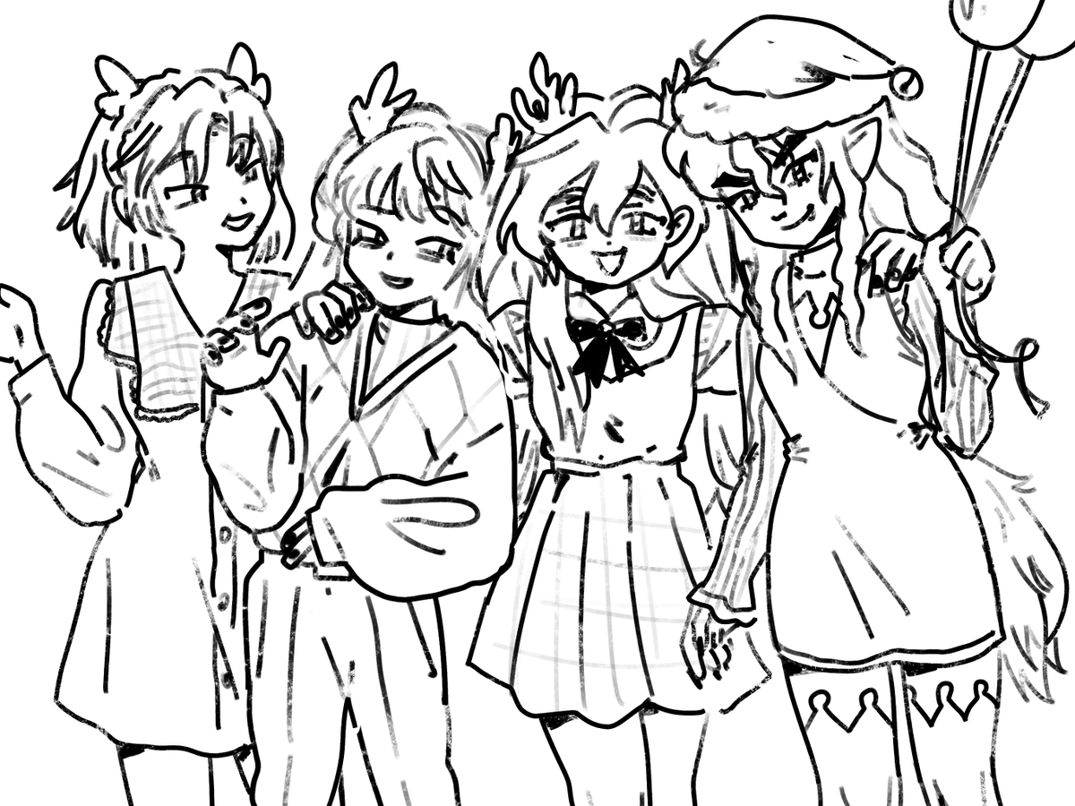 eulssanba_moved's tweet photo. a super late sketch i meant to post for christmas #samudainterval https://t.co/dpkAhXKyXh