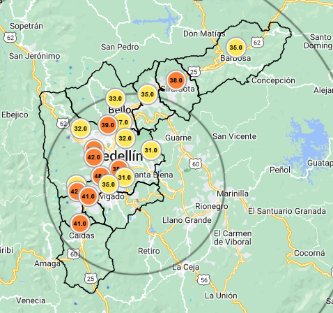 sortegarango's tweet photo. El POECA se puede activar de forma preventiva basado en pronósticos o cuándo la mitad de las estaciones está en naranja por 24 horas.
¿En serio el @Areametropol y la @AlcaldiadeMed se van a poner de "legalistas" mientras los datos muestras que estamos respirando porquerías? https://t.co/XLRxEXdGsx