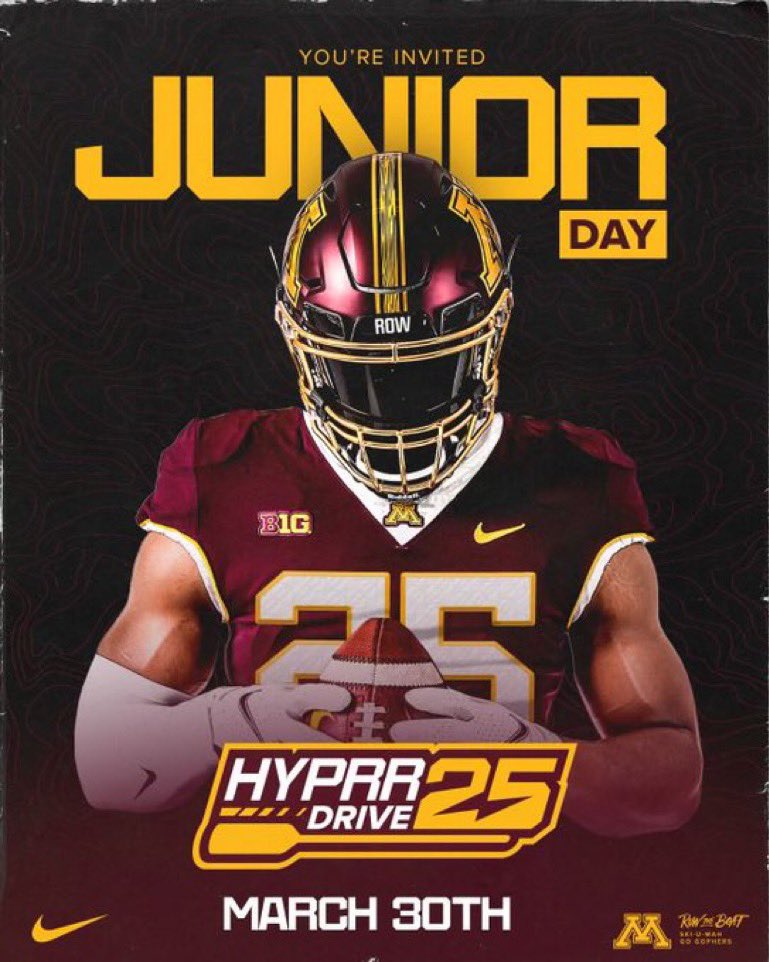 Thank you @Shakes_GopherFB and @GopherFootball for the invite‼️ @TonkaFB @RecruitTonkaFB @TNTACADEMY1