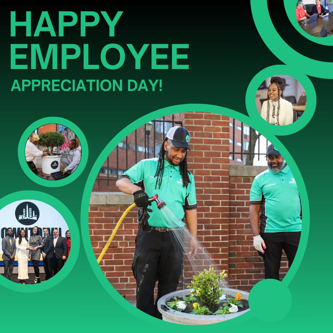 🤩Happy National Employee Appreciation Day!🎉 Today we honor our employees; representing the individuals who are reshaping Downtown Baltimore! A huge round of applause to #TeamDPOB–thank YOU #ProudlyBaltimore