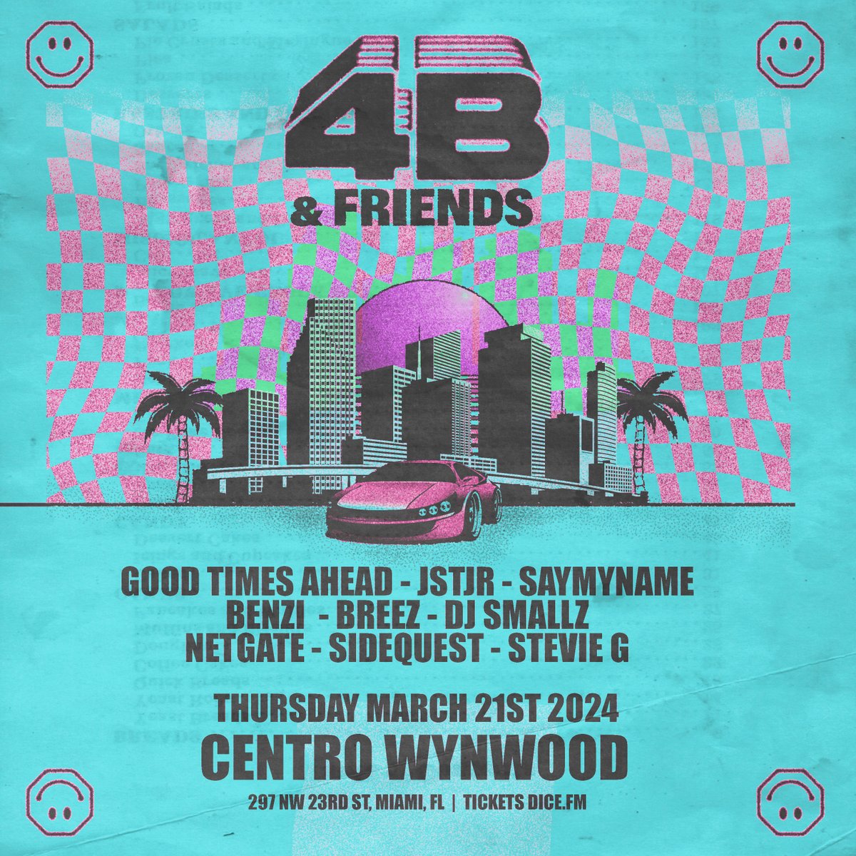 TrustUsNYC's tweet photo. @DJ4B &amp; Friends is back this #MMW. Joining this Jersey Club titan is @goodtimesahead, @JSTJR, @CHEFSAYMYNAME, @benzi, Breez, DJ Smallz, @netgatemusic, Sidequest, and Stevie G. 

Entry is available now ↓ https://t.co/bExbIIePGc