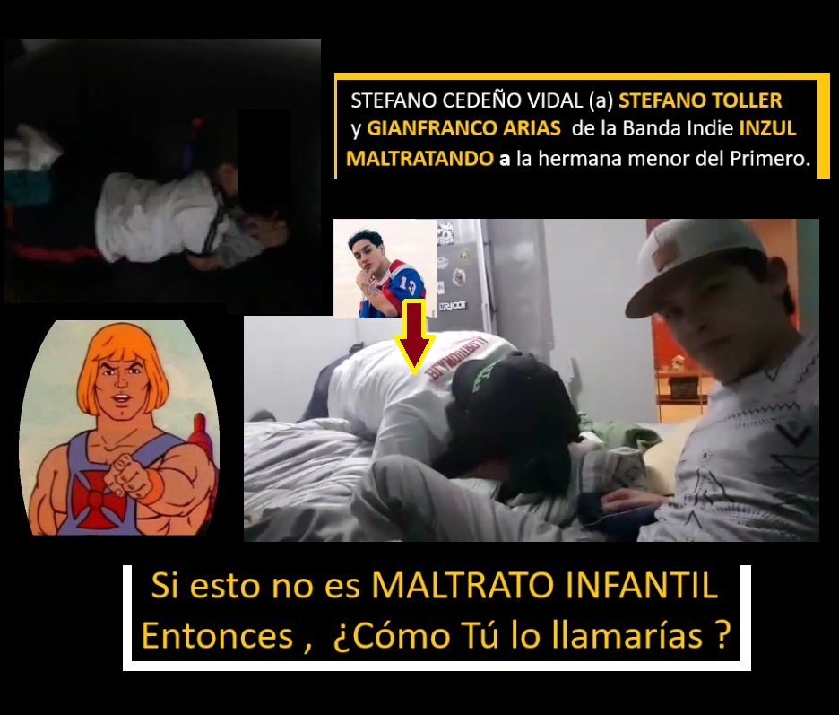 MariateguiJulio's tweet photo. MALTRATO INFANTIL de STEFANO TOLLER y GIANFRANCO ARIAS de Banda Peruana Indie #INZUL a hermanita del primero
@yowmaf @ELOEXPERIENCE @zOcOpOp_Radio
@orchtweets @diegohuamanh_ @KristelUceda
@riichardgomero @RicLaTorreZ @denunciayexp
@sonymusicperu @Spotify_LATAM @Latina_Noticias https://t.co/3zQmCqNhau