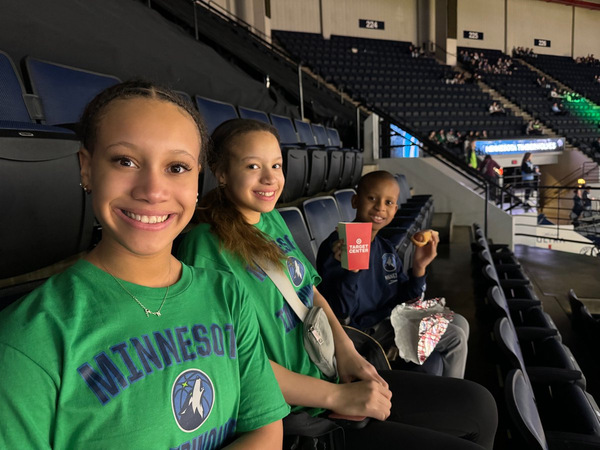 Rooting for the @Timberwolves turned into an awesome time of bonding for these youth! 🏀