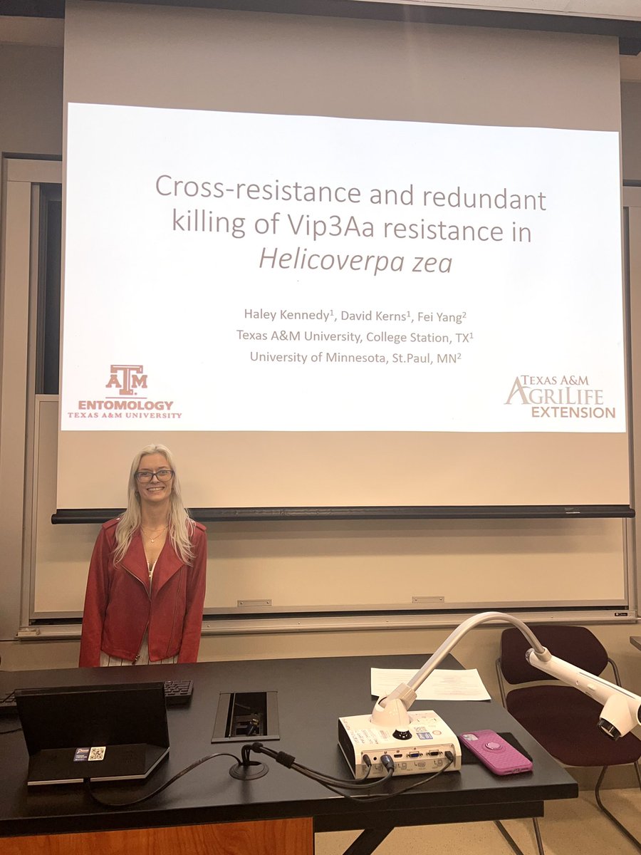 Texas A&M Entomology (@tamuentomology) on Twitter photo Our weekly <a href="/tamuentomology/">Texas A&M Entomology</a> seminar speakers are a few of our very own Ph.D. students! <a href="/EntoThompson/">Morgan Thompson (@entothompson.bsky.social)</a>, Jonathan Hernandez and Haley Kennedy. We are excited to hear from each of them today. #TAMUBugs Our weekly <a href="/tamuentomology/">Texas A&M Entomology</a> seminar speakers are a few of our very own Ph.D. students! <a href="/EntoThompson/">Morgan Thompson (@entothompson.bsky.social)</a>, Jonathan Hernandez and Haley Kennedy. We are excited to hear from each of them today. #TAMUBugs