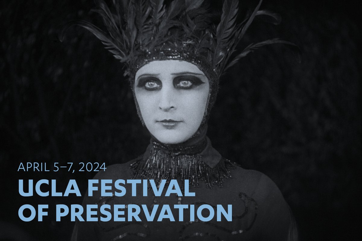 UCLAFTVArchive's tweet image. We’re thrilled to unveil our free spring lineup, including our 21st Festival of Preservation! 10 restored features, 4 TV programs and numerous shorts. Plus: The Art of the Benshi and salutes to Robert Butler, Patricia Rozema, Jean-Pierre Bekolo, Esther Eng cinema.ucla.edu/events