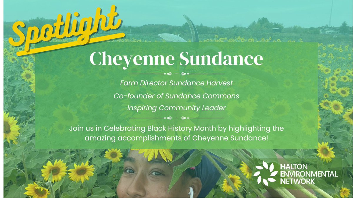 As #BHM2024 comes to a close, @henhere would like to spotlight the work of Cheyenne Sundance and the inspiring awareness she has raised around local sustainable agriculture. @SundanceHarvest @SundanceCommons #SustainableLiving #BHM2024 #LocalAmbition