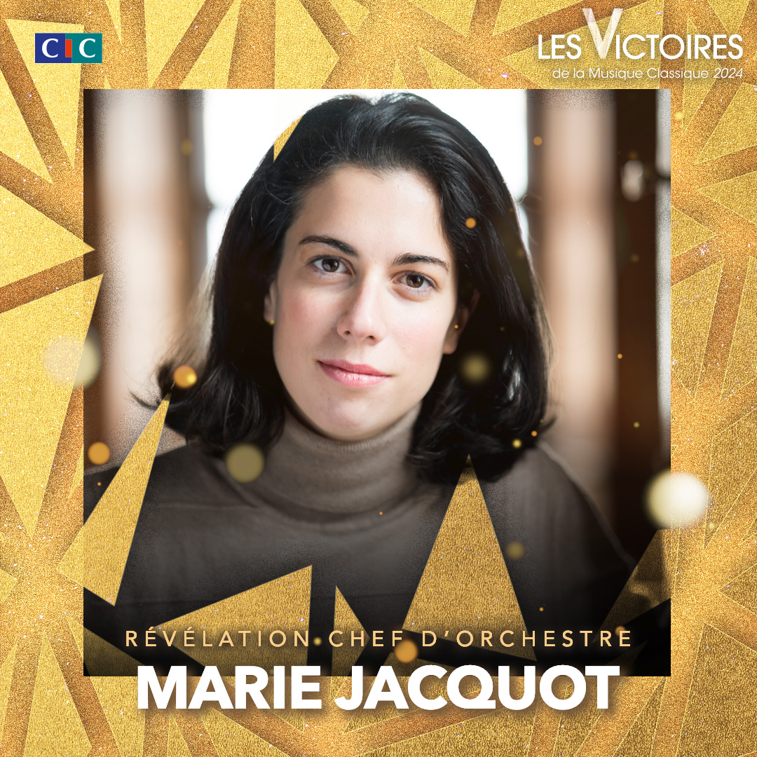 #RévélationChefdOrchestre ✨ La Révélation Chef d’orchestre de cette 31ème édition des Victoires de la Musique Classique est @Mangelij ! Félicitations à elle ! #VictoiresClassique2024 @CIC @FranceTV @francemusique @Diapasonmag @montpellier_