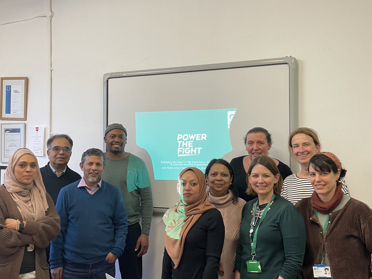 Thank you @PowerTheFight for running your ‘Towards Culturally Sensitive Organisations’ training for us. Great discussions on such an important topic. #PTF #alwayslearning #health #community #equity #healthjustice