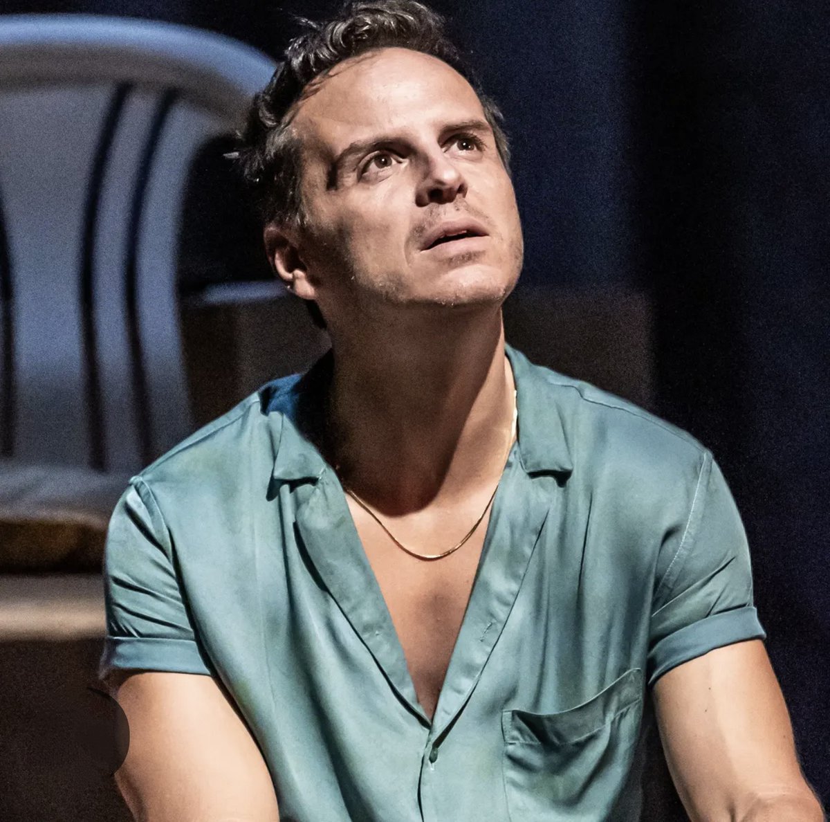 loolalabelle's tweet photo. #andrewscott @NTLive in Vanya !! This guy is born for this , he is right where he should be , thank you 🙏 @andrwscttonline https://t.co/h0foN0h31x