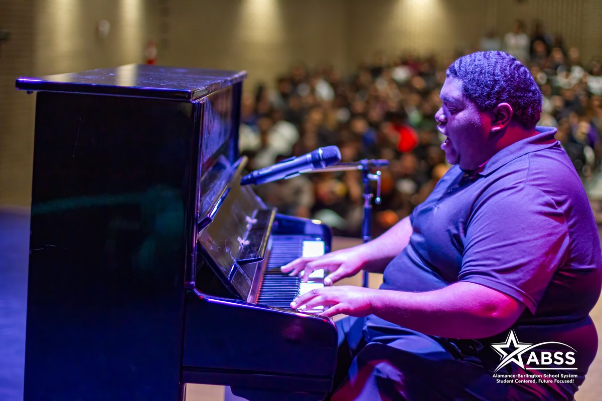 ABSSPublic's tweet photo. Today, @BMSBobcats hosted an unbelievable #BlackHistoryMonth celebration jam-packed with performances highlighting student &amp; staff talent, featuring @CummingsCavs and BMS bands, @ncatsuaggies Step and Blue &amp; Gold performances, poetry slam, a hymn from Mr. Brinchfield, and more! https://t.co/kO8agGZIvA