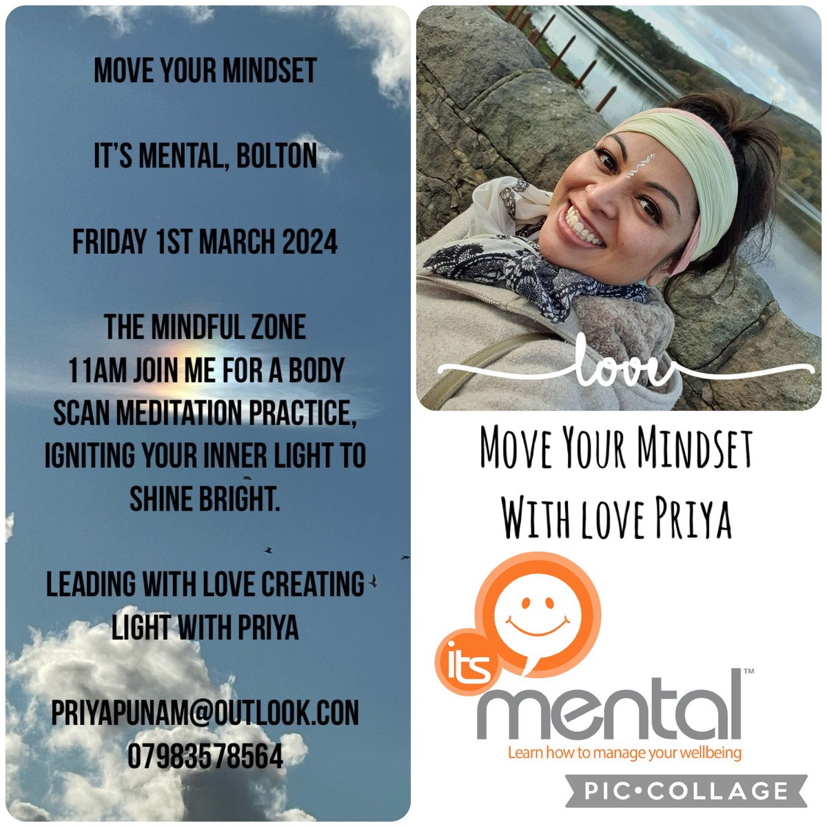looking forward to sharing my light &amp; love of meditation tomorrow <a href="/_itsmental_/">It's Mental</a>  join me at 11am for this healing light body scan meditation #healthiswealth #wellbeing #meditation #wellbeingcoach #yogainspiration #bodyscan #Healing