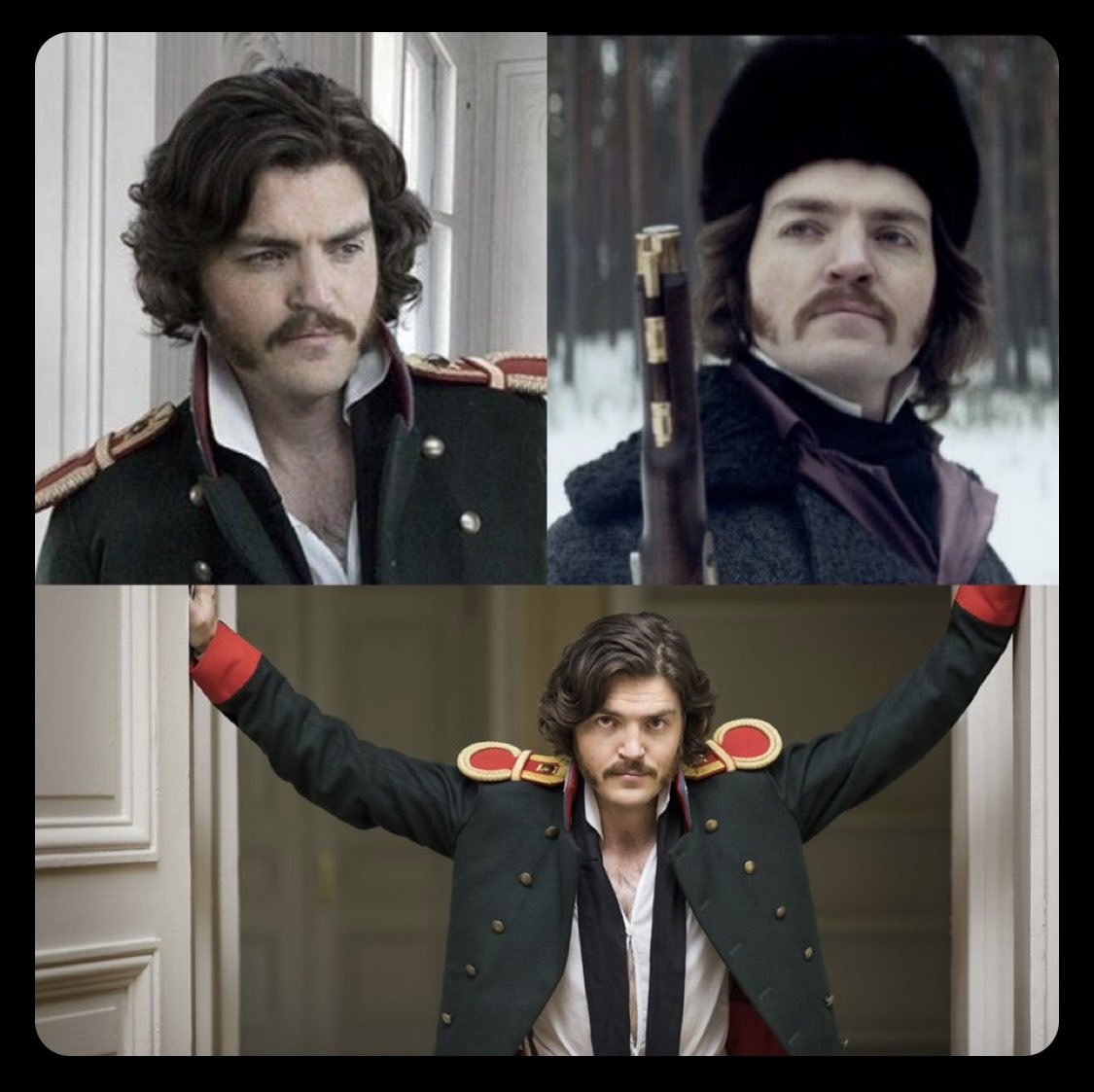 #TomBurke #Dolokhov   That wolfish  glint. 🫠 #Warandpeace