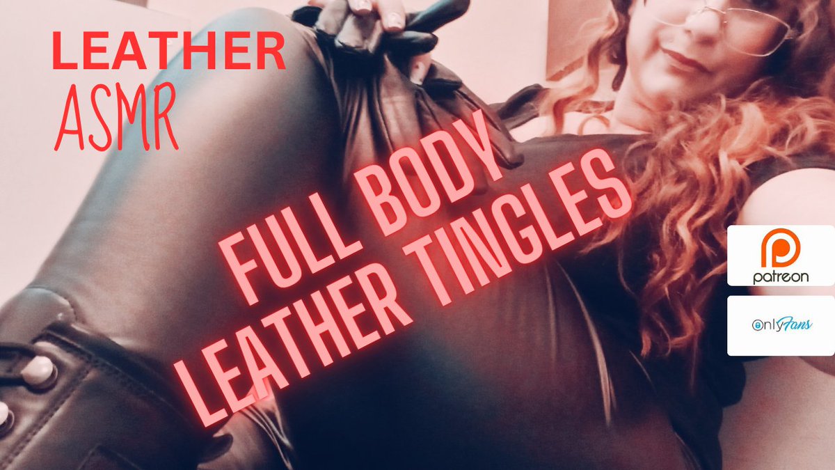 AlexKeeper7's tweet photo. out tonight , on my leather and latex channel
https://t.co/i8lsXIyynY
#leather #relaxing #leatherclothing #leatherleggings #ASMR #asmrcomunity https://t.co/GRKvQPg6D5