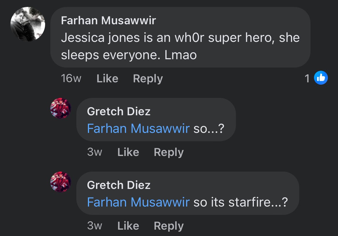 call me a whore all you want but i draw the line at starfire tf?