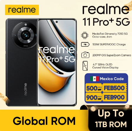 InfoSifawe's tweet photo. Global ROM realme 11 Pro Plus 5G Smartphone Android Cellphones MTK 7050 1TB ROM 12GB RAM 120Hz FHD+ 200MP OIS 100W Mobile Phone
👉🇱🇷 https://t.co/oRF0iNUdbI

#realme #oneplus #pro #g #oneplusnord #proplus #proseries #retailspace #diljitdosanjh #warehouseforsale #spacerealty #usa https://t.co/fj7wAretDX