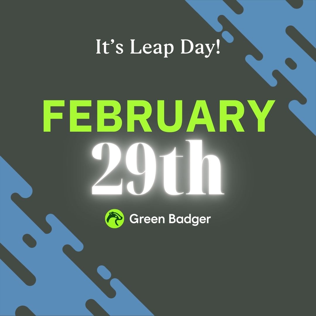getgreenbadger's tweet image. Do you like having 24 extra hours in a year? Imagine having 200 extra hours in a year.... Hi. We&apos;re Green Badger.

#easyLEED #construction #leapyear #leapday #simplifyESG #sustainability #GreenBadger