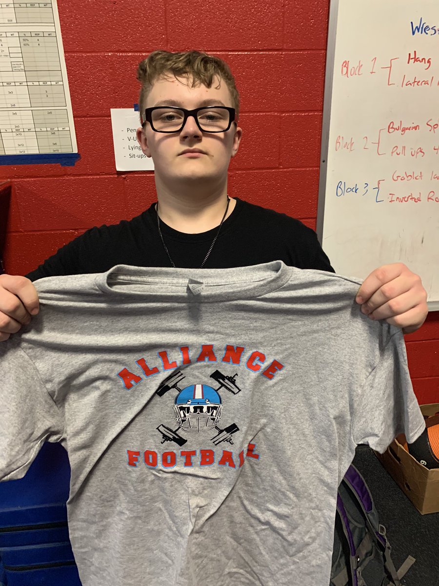 Congratulations to our student athletes with 90% and above attendance for the first phase of our offseason program Graham Oyer, Grady Duchon, and Evan Grandy