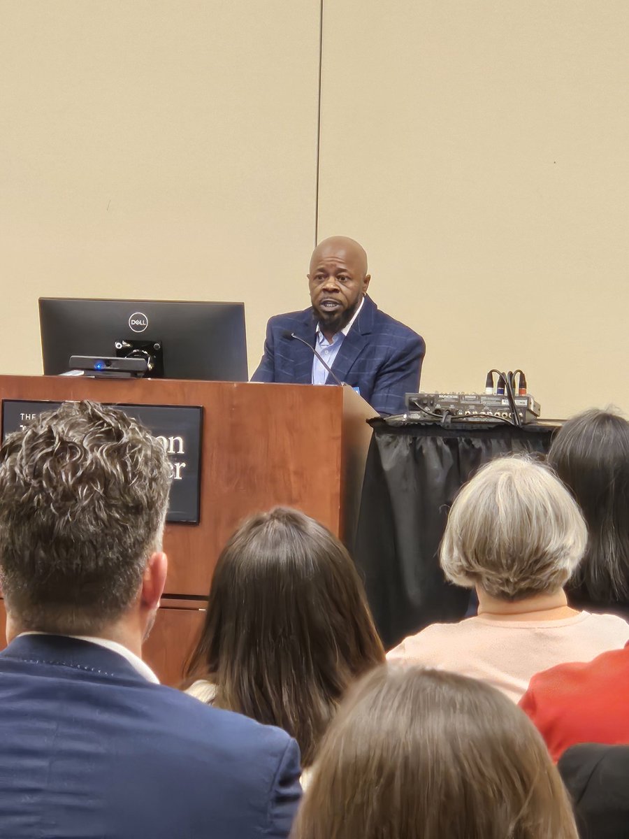 I am so glad Carter Brown of @BlackTransmen and the Black Trans Advocacy Coalition is a keynote at MDACC for the SGM Cancer Care workshop. The knowledge he is laying down is so needed for the folks in the room! #SGMCancerCare