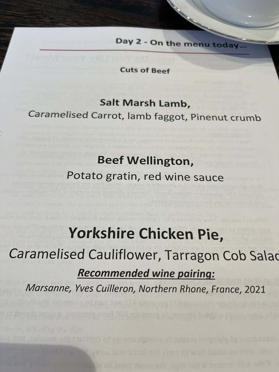 Day 3 in the cook school 🧑‍🍳 <a href="/NorthcoteUK/">Northcote</a> #chickenpie #beefwellington #lambloin 🧑‍🍳🐮🐑🐔