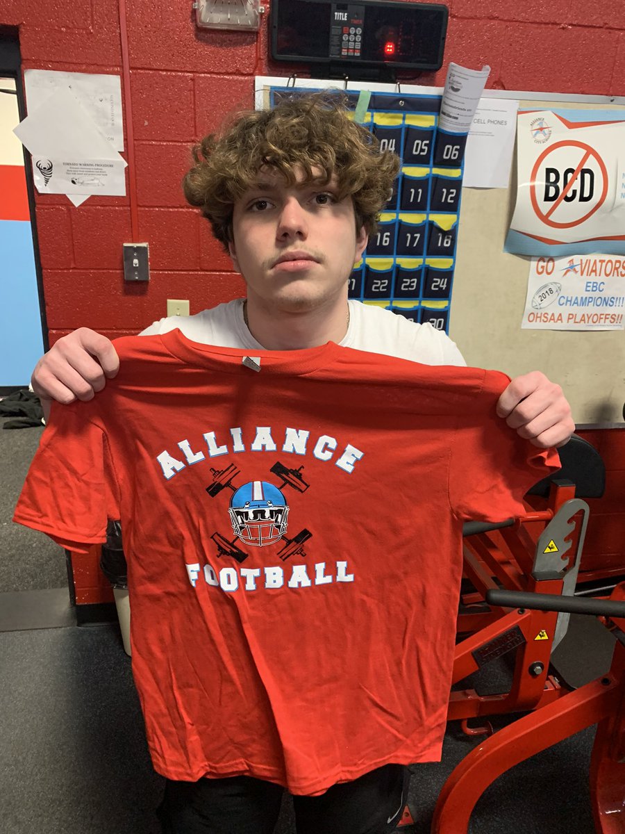 Congratulations to our student athletes with perfect attendance for the first phase of our offseason program Karter Reese, Alan Yoho, John Babb, and Jackson Yost