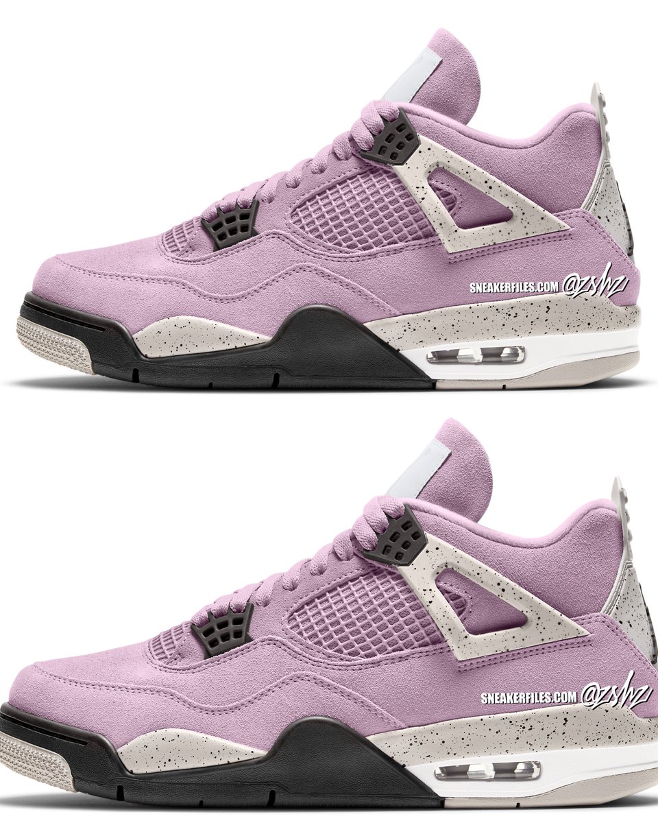 “Orchid” Air Jordan 4 releasing October 5, 2024. 🌸