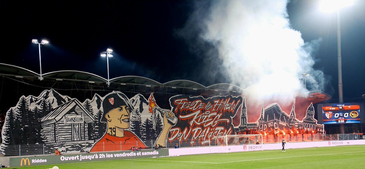 Friede den Hütten, Krieg den Palästen!

Sion 1909 ❤️

<a href="/FCSion/">FC Sion</a>