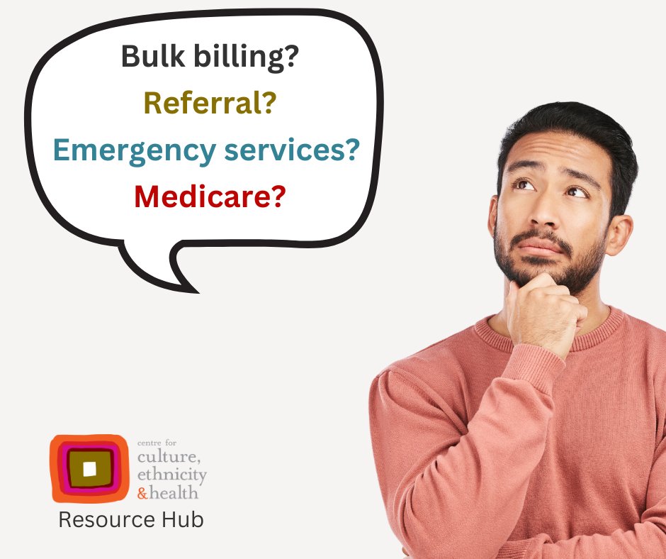 The Australian medical system is a complex one. If you or your family are sick, sometimes it can be difficult to know which health service to use or how much it costs.

This resource is designed to help migrants living in Victoria.  DOWNLOAD HERE 👉 tinyurl.com/49wxch24