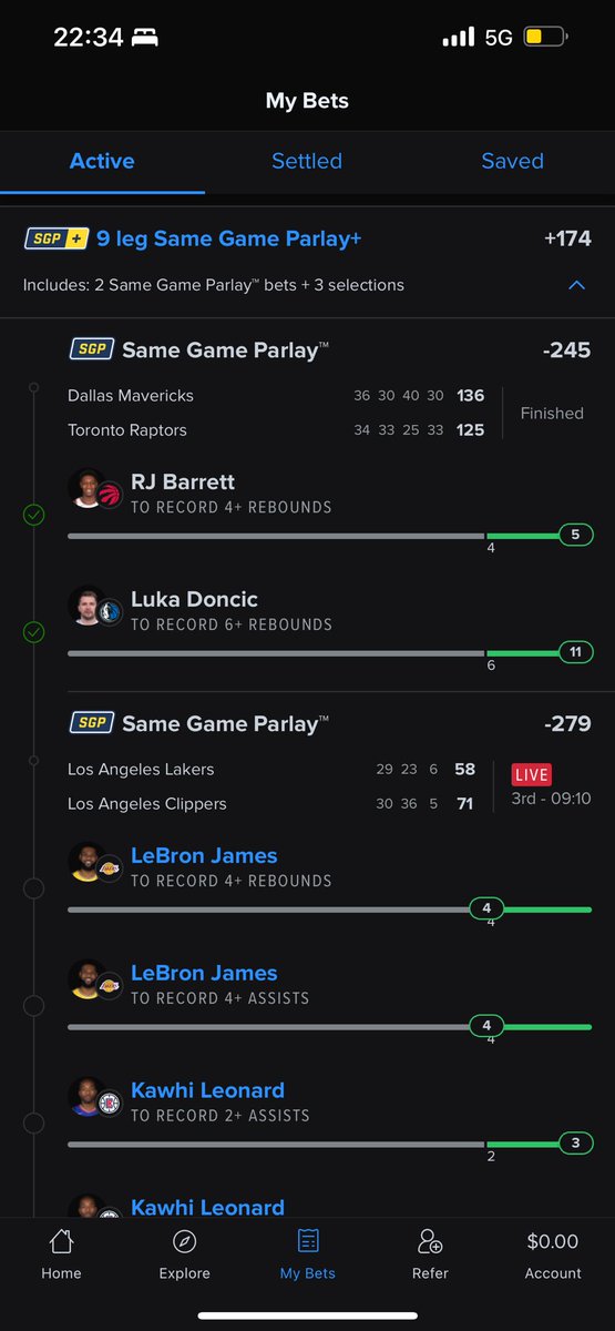 Carson_Crews's tweet image. Solid last night. Little under a 10k day. 

Let’s see if we can do it again 💰🔥

Play 1 &amp;amp; 2 have been posted 

#sportsbettingpicks