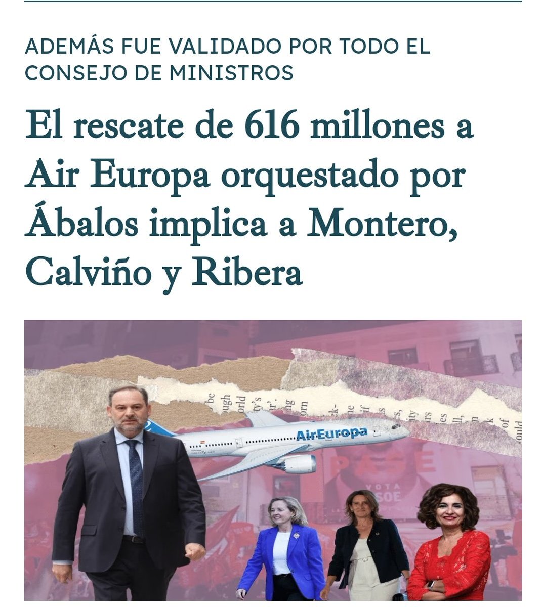 Para sanidad y educación te decían...