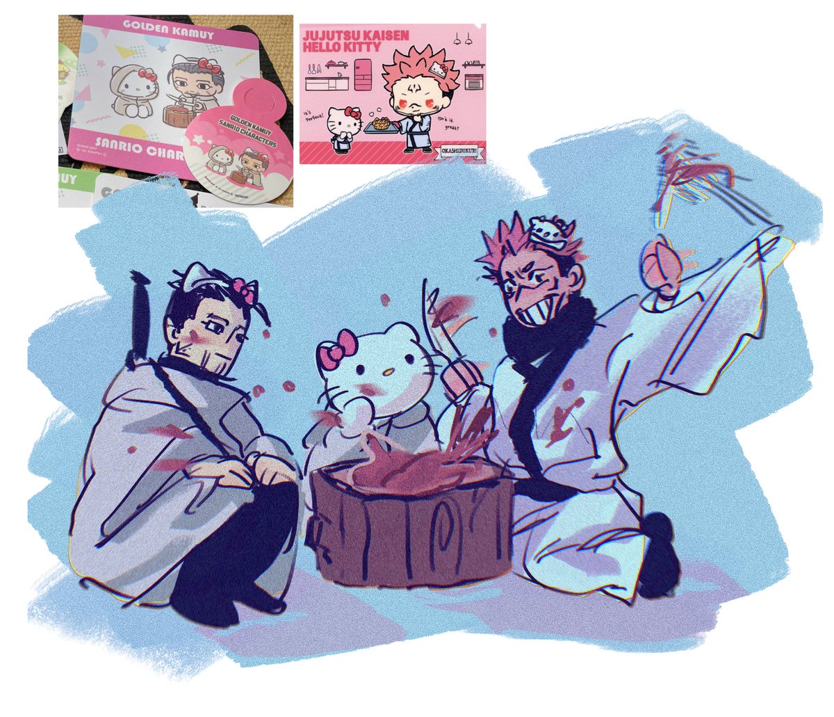 Besties💞
#goldenkamuy #jjk #sukuna