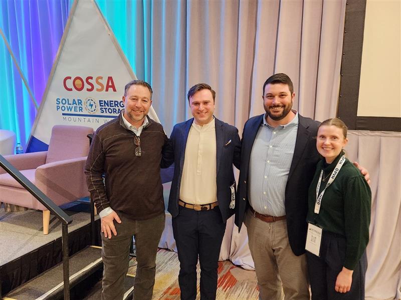 ⚡ Thrilled to see Andrew Grant, Convergent's Director of Market Development, at @COSolarStorage's 2024 Solar Power & Energy Storage Mountain West on a panel covering 'Energy Storage Deployment—Case Studies in Making it Work.' ⚡