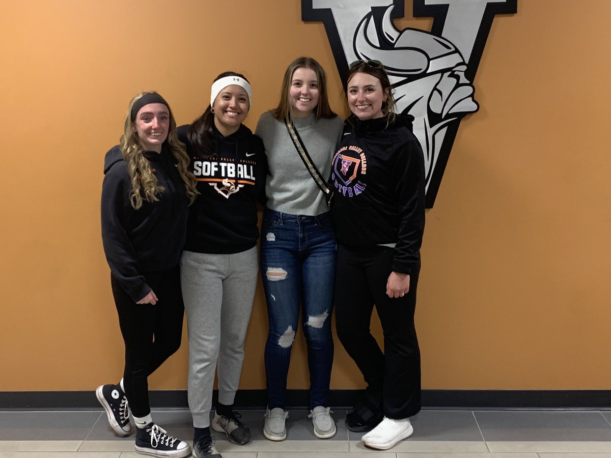 Gabbie Branson 2028 (@gabbieb_2024) on Twitter photo gabbiebranson2024 Thank You to <a href="/Coach_KJames/">Kelly James</a> , Coach Bow, and Coach C of
<a href="/MVC_softbal/">Missouri Valley College Softball</a> for my recent visit to Missouri Valley College! I enjoyed my visit very much, Thank You all for a great day! Best of Luck this weekend in Wichita. Go Vikings, Valley Will Roll! gabbiebranson2024 Thank You to <a href="/Coach_KJames/">Kelly James</a> , Coach Bow, and Coach C of
<a href="/MVC_softbal/">Missouri Valley College Softball</a> for my recent visit to Missouri Valley College! I enjoyed my visit very much, Thank You all for a great day! Best of Luck this weekend in Wichita. Go Vikings, Valley Will Roll!