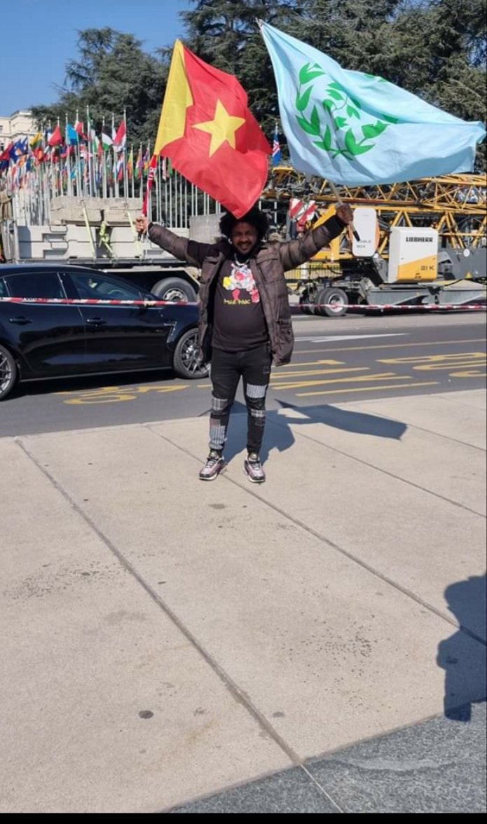 EllamellaMg's tweet photo. The guy here lived in Germany &amp; he was 1 of the leading terrorists who claimed to be Eritrean.  The authorities in Europe call the #BrigadeNhamedu Eritrean despite it being clear how the terrorists identified themselves.  These are #Ethiopians from #Tigray 
@Polizei_MH @Interpol https://t.co/I5tUuY3pXZ